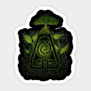 Tribal Earth. Sticker